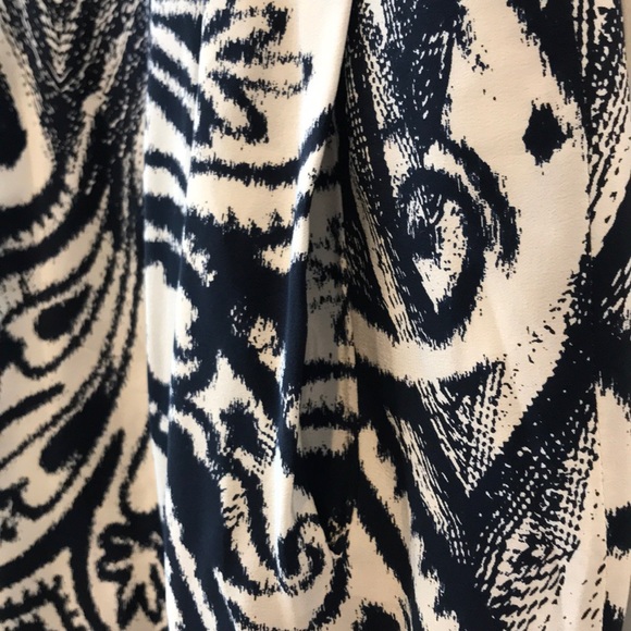 Tibi Multi Print Short Sleeve Puff/Cap Dress, Sz 6 - Picture 3 of 6